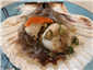 scallop with glass noodles